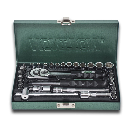 Obrázek Sada hlavic 1/4” 33 dílů