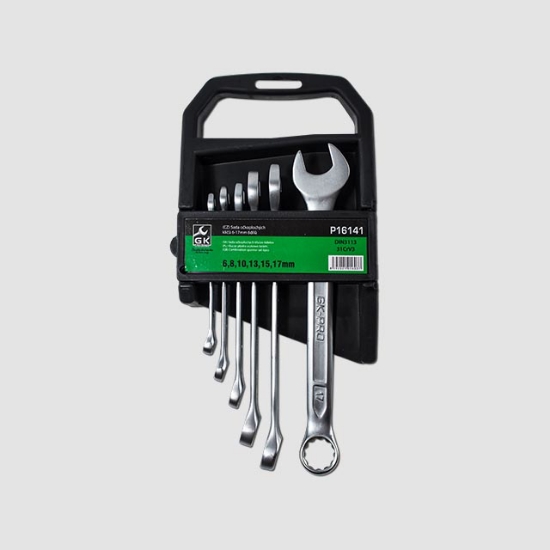 Obrázek Sada očkoplochých klíčů 6-17mm matné 6 dílů (P16141)