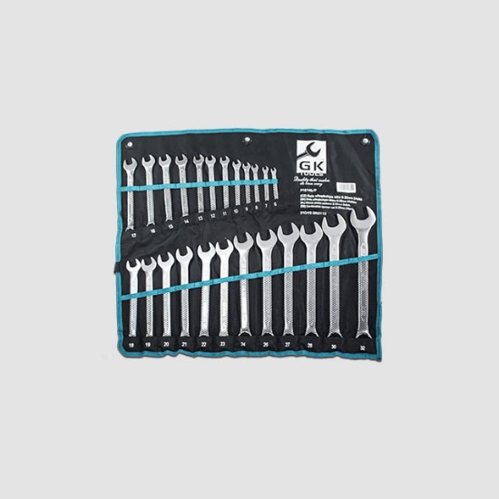 Obrázek Sada očkoplochých klíčů 6-32mm matné 24 dílů (P16145/P)